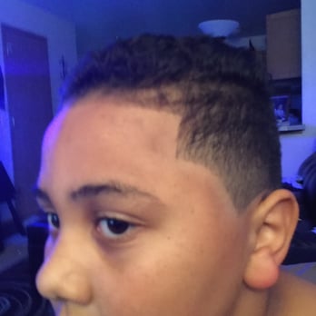 Gandy's Barber Shop - Sons awesome edge up - Barbers Near Me - Everett, Washington
