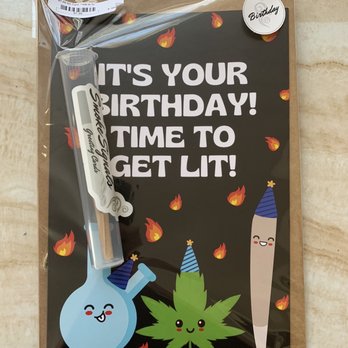 The Hazy Hideaway - Greeting Card with Surprise - Tobacco Shops Near Me - Cedar Rapids, Iowa
