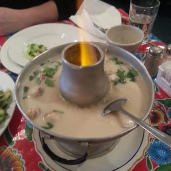 Danthai Restaurant - Coconut Chicken Soup. - Thai Near Me - Lawrenceville, Georgia Danthai Restaurant - Coconut Chicken Soup. - Thai Near Me - Lawrenceville, Georgia