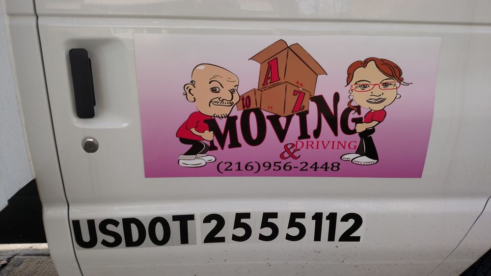 A TO Z MOVING AND DRIVING LLC