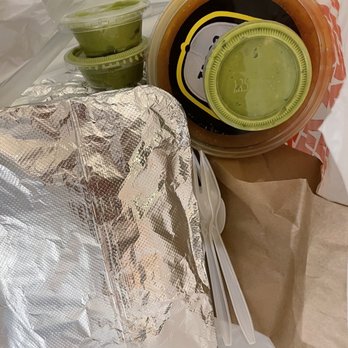 Tacos Calafia - Downtown - Nicely packed to go order of tacos. I love the carne asada. They are also known for their el pastor (pork). - Tacos Near Me - Phoenix, Arizona