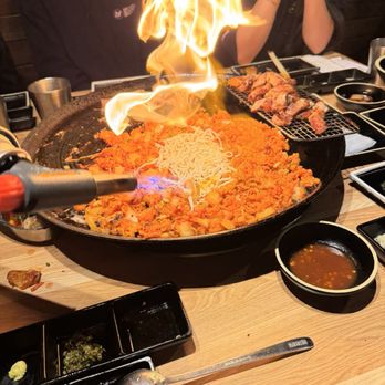 Pigya - kimchi fried rice with cheese - Korean Near Me - Los Angeles, California Pigya - kimchi fried rice with cheese - Korean Near Me - Los Angeles, California