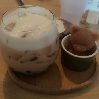 Hide Out Cafe - boba bear set - Cafes Near Me - Rowland Heights, California