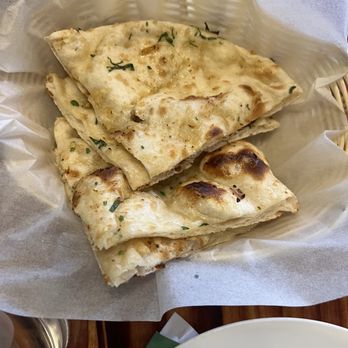 Saffron - Austin - Garlic naan (4 per order) - Indian Near Me - Austin, Texas