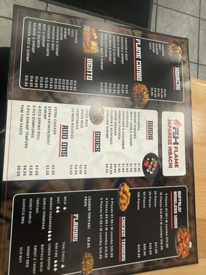 Menu photo 1 Flame Japanese Hibachi Tamarac, FL Menu photo 1 Flame Japanese Hibachi Tamarac, FL