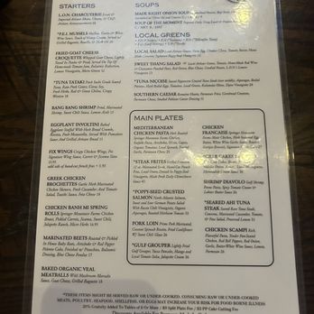 L On North Eatery & Bar - Menu - New American Near Me - Marietta, Georgia L On North Eatery & Bar - Menu - New American Near Me - Marietta, Georgia