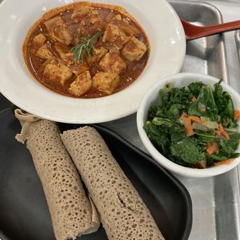 Berbere - Tofu Tibs Evening - Vegan Near Me - Santa Monica, California Berbere - Tofu Tibs Evening - Vegan Near Me - Santa Monica, California