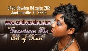 Sol' Divas Hair Studio Logo