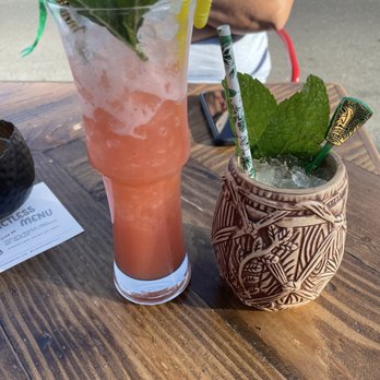 Bootlegger Tiki - "the big docta" and "covid did it to ya" - Tiki Bars Near Me - Palm Springs, California