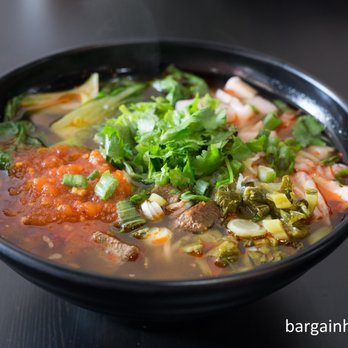 Flower Brook Mifen House - Red Sour Beef Vermicelli - Chinese Near Me - Flushing, New York