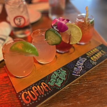 Finney's Crafthouse - Burbank - Margarita flight - New American Near Me - Burbank, California