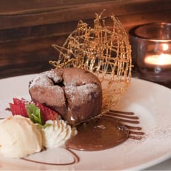 Kinara Restaurant - Chocolate Fondant ! Yum