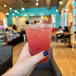 Bridge Community Cafe - Hibiscus lemonade, very tasty