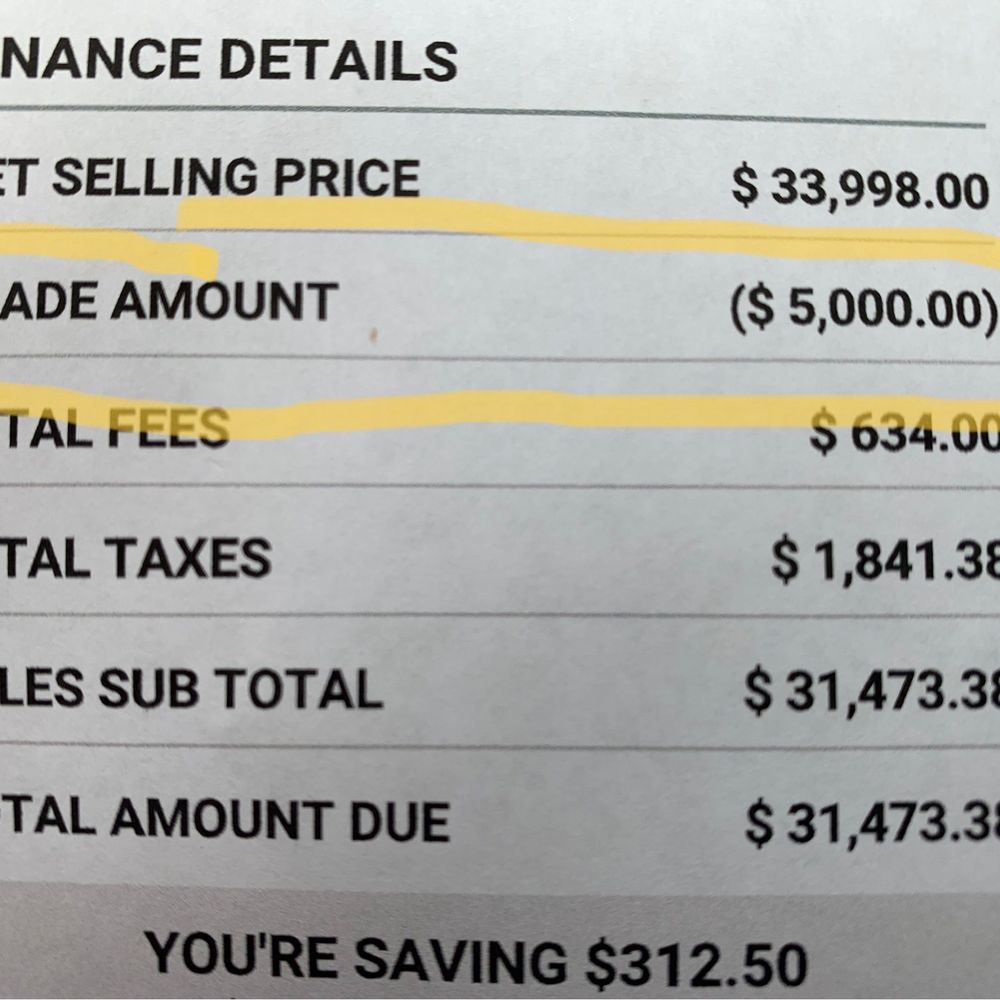 Artificially deflated trade-in offer from Herb Chambers Jaguar/Land Rover Sudbury. Artificially deflated trade-in offer from Herb Chambers Jaguar/Land Rover Sudbury.
