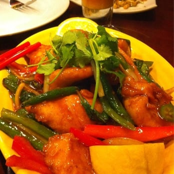 Mingalaba - Basil spicy fish - Burmese Near Me - Burlingame, California Mingalaba - Basil spicy fish - Burmese Near Me - Burlingame, California