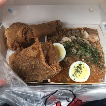 Jollibee - 2-pc Chickenjoy with Palabok Fiesta. - Fast Food Near Me - Skokie, Illinois