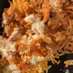 Chicken over Rice platter