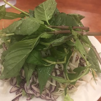 Pho 1 - Basil and veggies - Vietnamese Near Me - Catonsville, Maryland