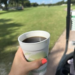 Coffee at the club $2.25