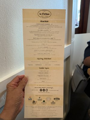Menu photo 5 La Crema Rosemary Beach, FL Menu photo 5 La Crema Rosemary Beach, FL