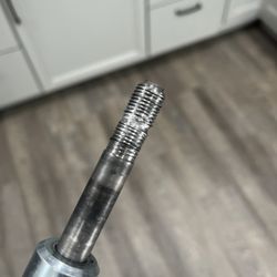 Meineke Car Care Center - The threads on the strut that was ruined by the other shop