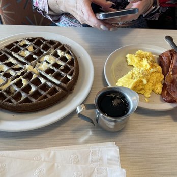 Flapjacks - Buckwheat waffle and eggs. - Breakfast & Brunch Near Me - Sacramento, California