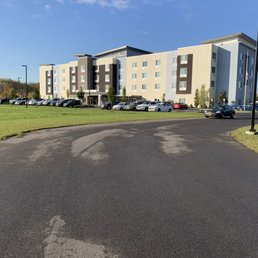 Exterior outside entrance of Townplace Suites By Marriott - Buidling exterior. Because it sits pretty far off the highway, it's very quiet! - Liverpool, New York Exterior outside entrance of Townplace Suites By Marriott - Buidling exterior. Because it sits pretty far off the highway, it's very quiet! - Liverpool, New York