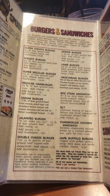 Menu photo 4 Stevo's Heyburn, ID