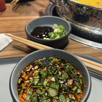 Miss Flower Hotpot - Make your own sauce - Chinese Near Me - Edison, New Jersey