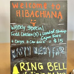 Specials menu