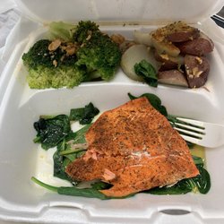 Soul By The Sea - Blacken Salmon Platter  Salmon Salmon