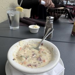 Bowl of Clam chowder Bowl of Clam chowder