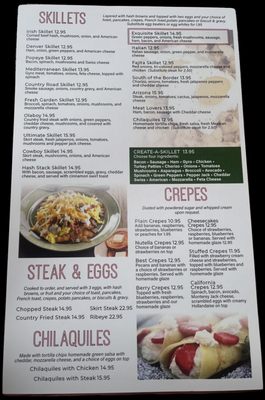 Menu photo 2 Exquisite Skillet Pancake House Aurora, IL Menu photo 2 Exquisite Skillet Pancake House Aurora, IL