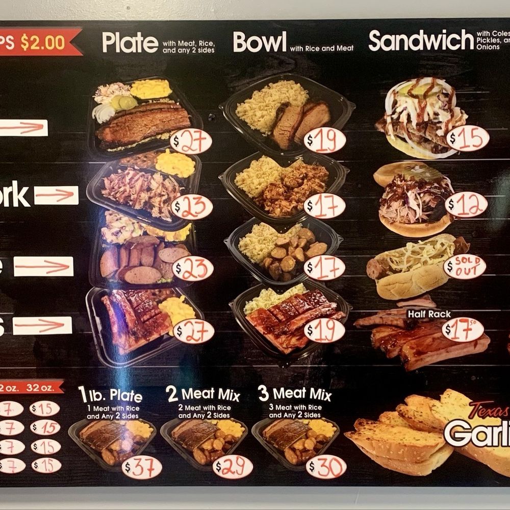 BBQ HOUSE - Menu and prices as of 5-1-26 - Barbeque Near Me - Medford, Oregon