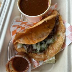 The best birria taco