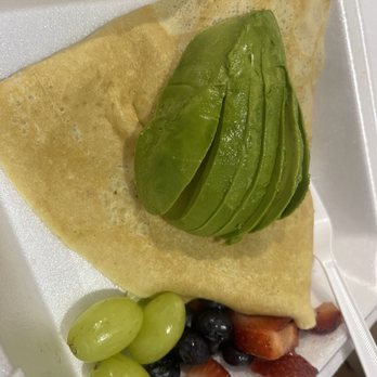 Kaffeinated Crepes and Coffee - Avocado crepe - Coffee & Tea Near Me - San Antonio, Texas