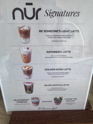 Menu photo 4 Nur Coffee Carrollton, TX