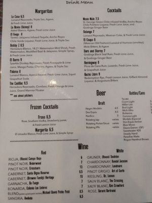 Menu photo 6 Green Coyote Cantina Marietta, GA