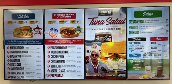 Menu photo 1 Lennys Grill & Subs Tulsa, OK Menu photo 1 Lennys Grill & Subs Tulsa, OK