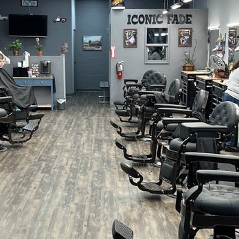 Iconic Fade Barbershop - Inside - Barbers Near Me - Norco, California