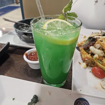 Seven Seas Mediterranean Seafood - Mint Lemonade - Seafood Near Me - Willow Grove, Pennsylvania