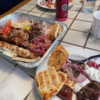 Souvlaqueria - Mixed plate - Greek Near Me - Union, New Jersey Souvlaqueria - Mixed plate - Greek Near Me - Union, New Jersey