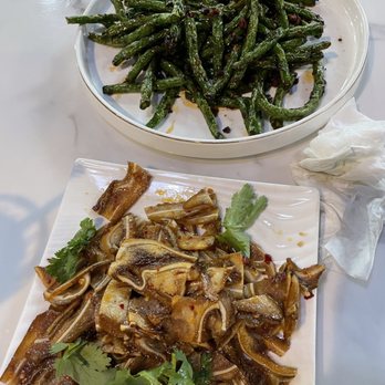 Dumpling House - Green beans and pig ears - Chinese Near Me - Frisco, Texas