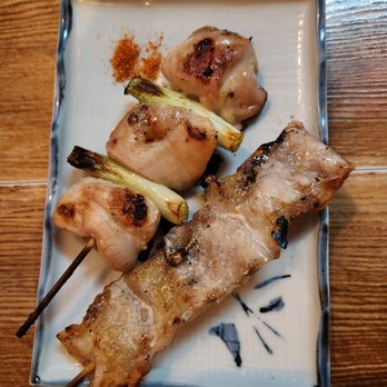 mochiron Izakaya - Chicken thigh scallion (negima) & pork belly - Izakaya Near Me - Astoria, New York mochiron Izakaya - Chicken thigh scallion (negima) & pork belly - Izakaya Near Me - Astoria, New York