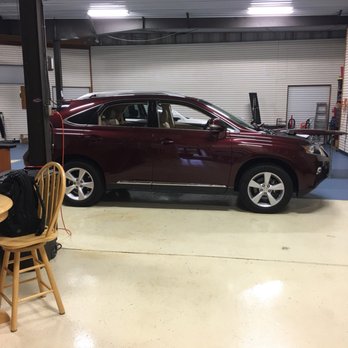 Dentmasters - To the left is where I sat down to get some work done on my laptop. - Mobile Dent Repair Near Me - Manassas, Virginia
