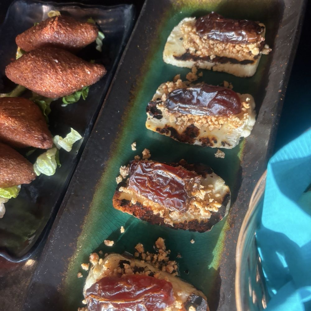 Mejana - Halloumi with honey and dates - Mediterranean Near Me - Arlington, Virginia