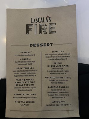 Menu photo 7 LaScala's Fire Marlton, NJ