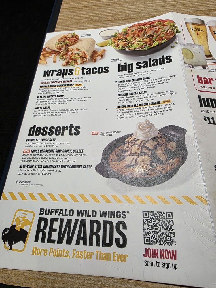 Buffalo Wild Wings - menu - American Near Me - Roanoke, Virginia Buffalo Wild Wings - menu - American Near Me - Roanoke, Virginia
