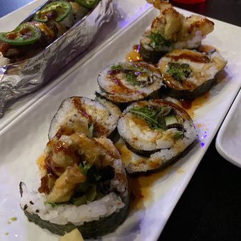 Rock N Roll Sushi - Spider roll - Sushi Bars Near Me - Murfreesboro, Tennessee Rock N Roll Sushi - Spider roll - Sushi Bars Near Me - Murfreesboro, Tennessee