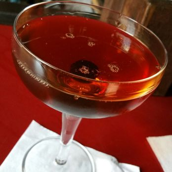 Tunnel Top - Happy Hour - Barrel Aged Manhattan: woodford reserve, carpano antica, angostura bitters ($8) - Cocktail Bars Near Me - San Francisco, California Tunnel Top - Happy Hour - Barrel Aged Manhattan: woodford reserve, carpano antica, angostura bitters ($8) - Cocktail Bars Near Me - San Francisco, California